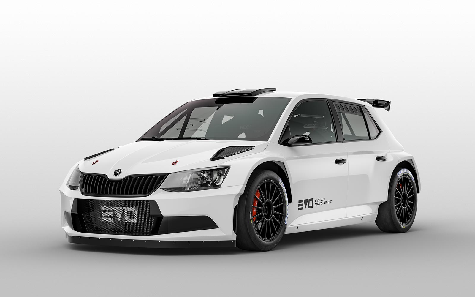 Skoda fabia rally body cheap kit